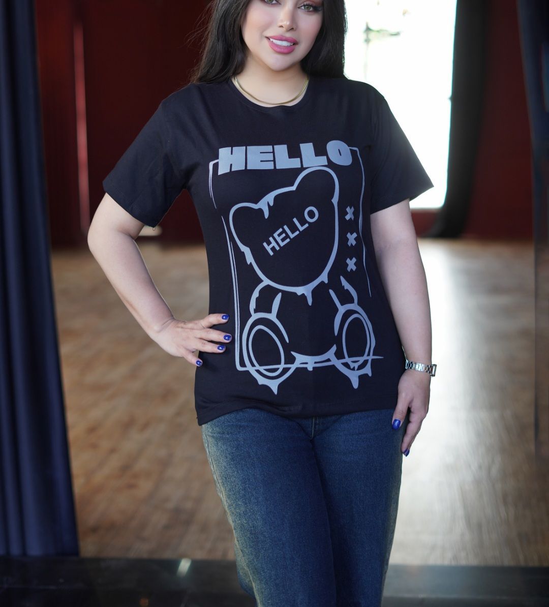 تیشرت hello عمده