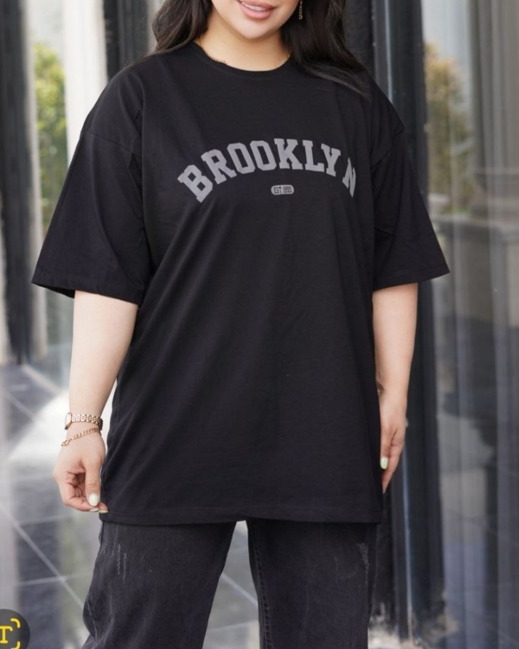 لانگ مشکی brooklyn تک