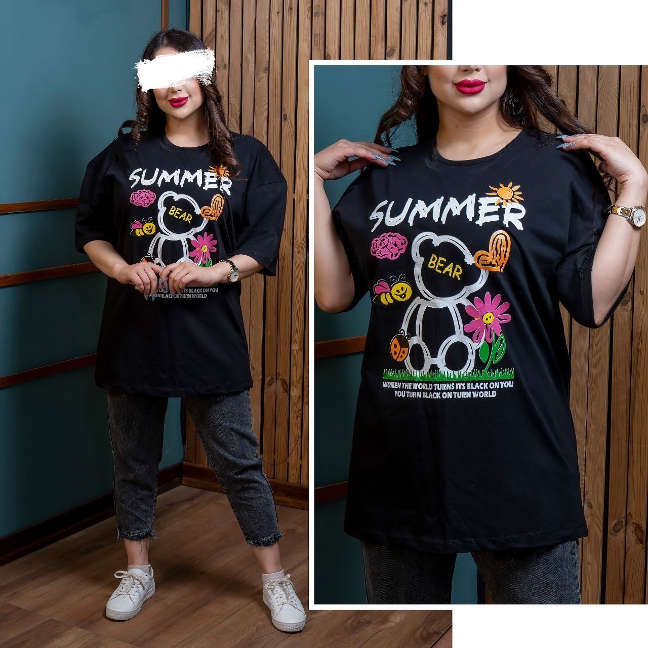 لانگ مشکی summerتک