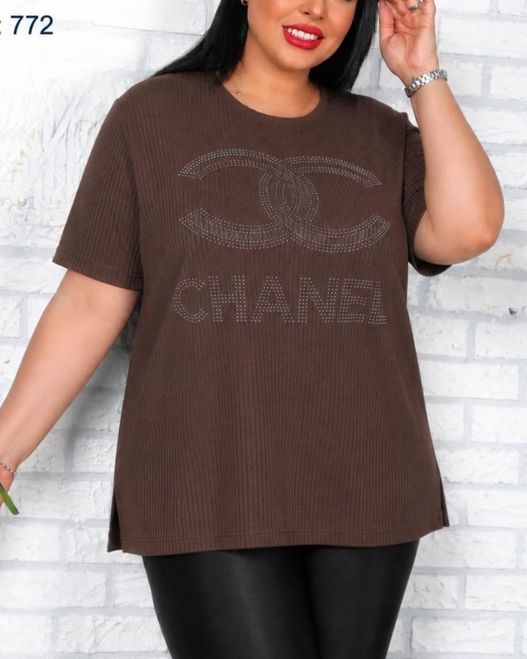 تیشرت اکاردئونی chanel تک